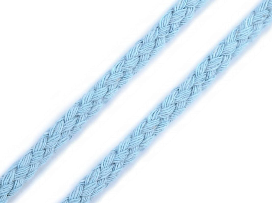 Kordel  Ø 5 - 7 mm hellblau